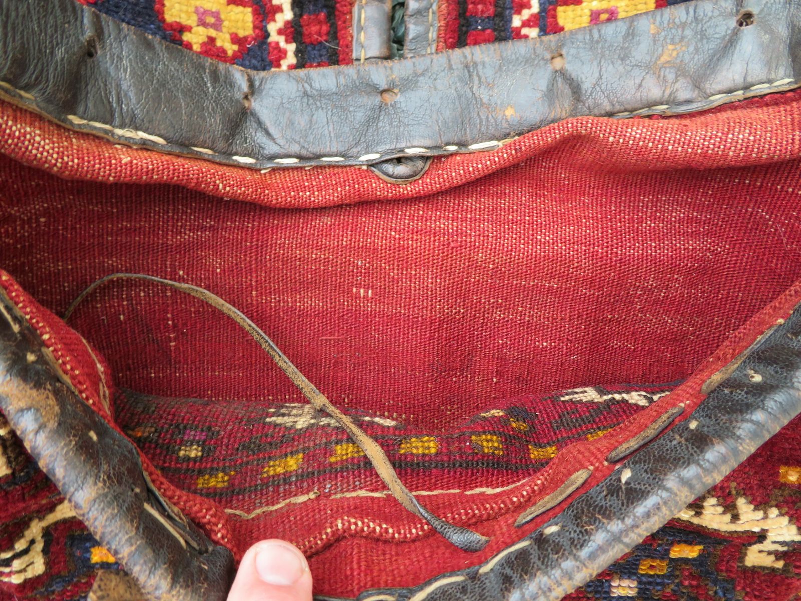 Complete Set Of Superb Antique Yuruk Nomadic Saddlebags (Heybe). Eastern Anatolia,Late 19th Century. photo buy