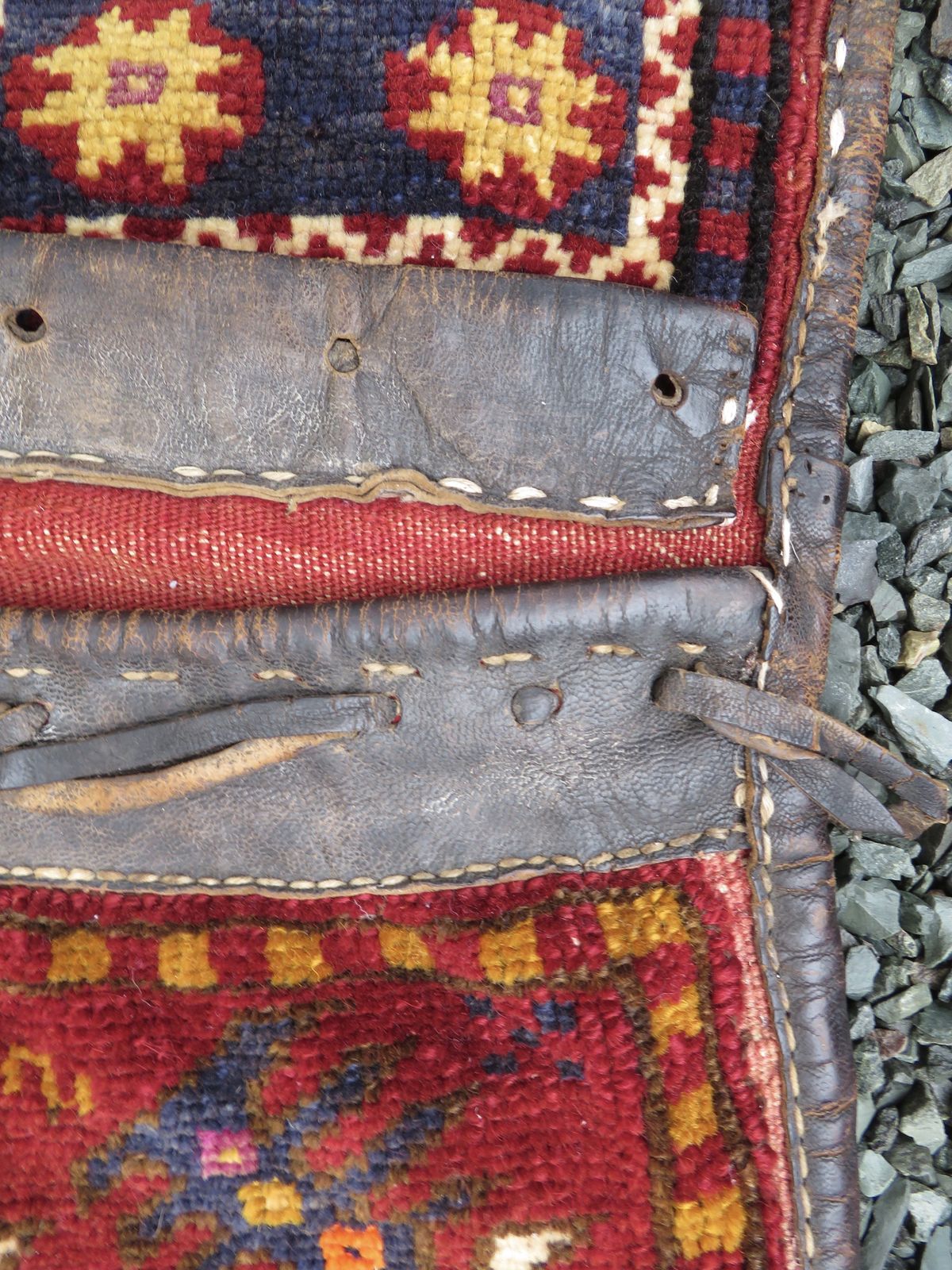 photo for sale Complete Set Of Superb Antique Yuruk Nomadic Saddlebags (Heybe). Eastern Anatolia,Late 19th Century.