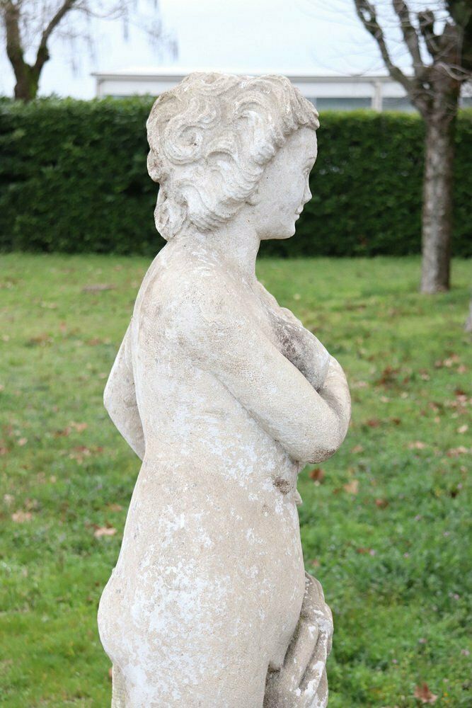 Early 20th Century Leda And The Swan Garden Statue photo Garden Decor