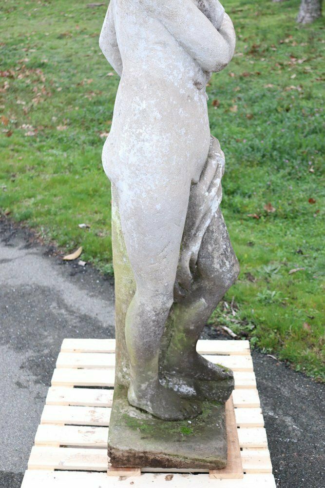 Early 20th Century Leda And The Swan Garden Statue photo 11333.0