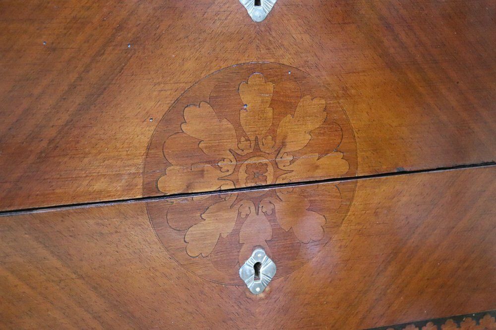 Chest Of Drawers With Inlay Walnut, 1960s photo furniture