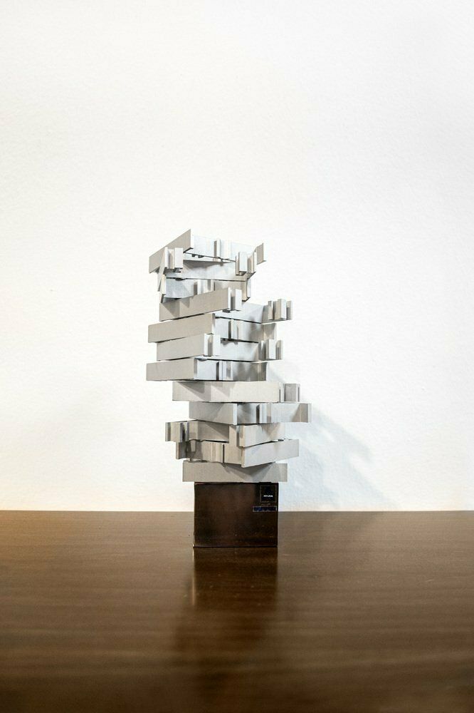 Stiel 4 Kinetic Mobile Sculpture By Paolo Tilche And Otto Monestier For Arform, 1970s photo furniture