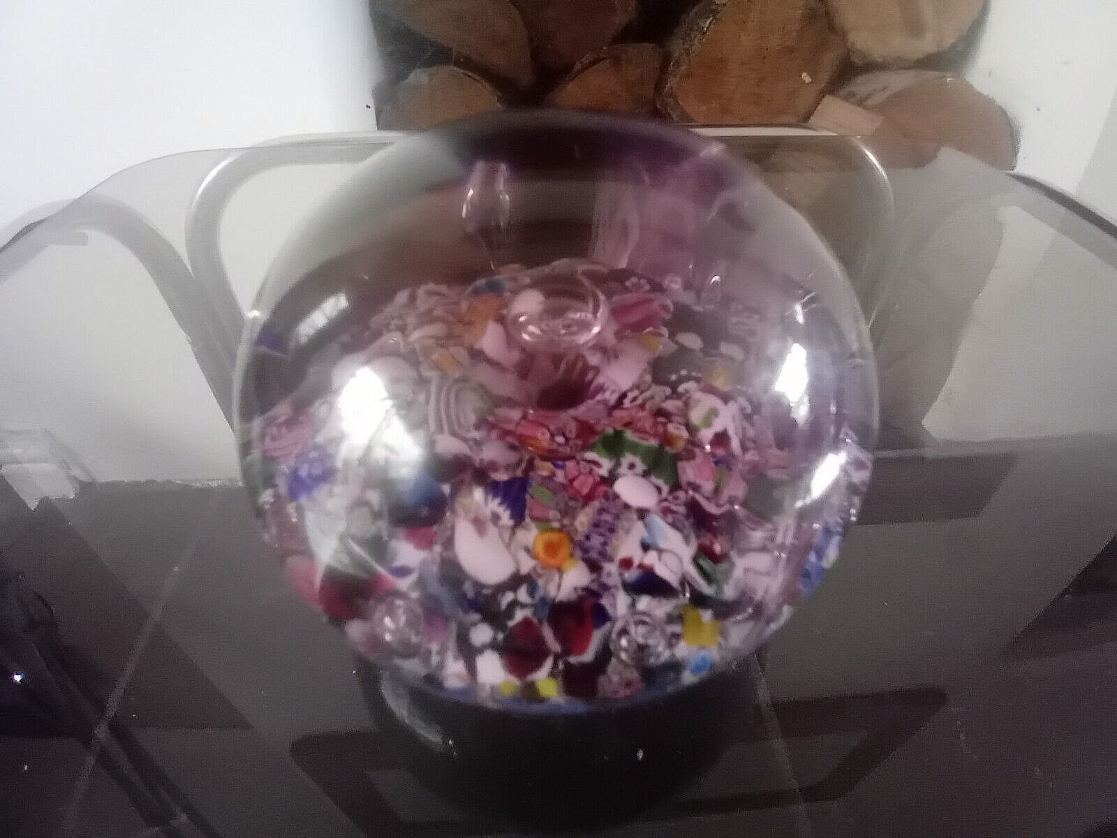 250.0 Mid Century Collection Of Italian Millefiori, Murano And Caithness Paperweights photo