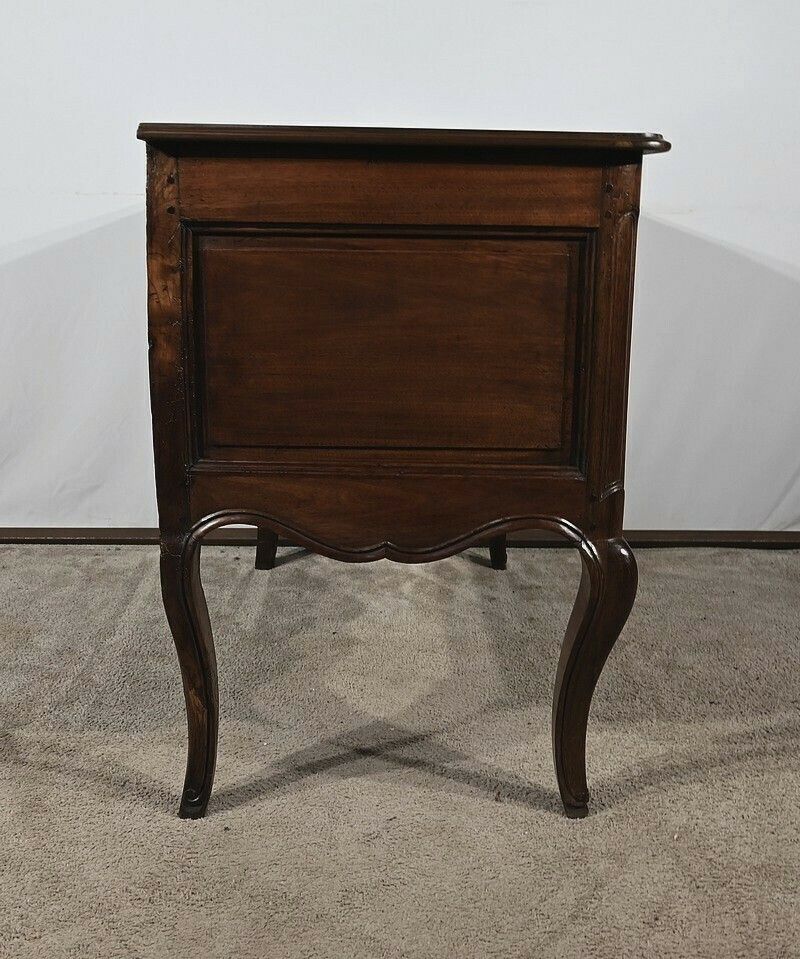 photo vinterior Sauteuse Commode In Amaranth And Mahogany, Louis XV – 18th Century