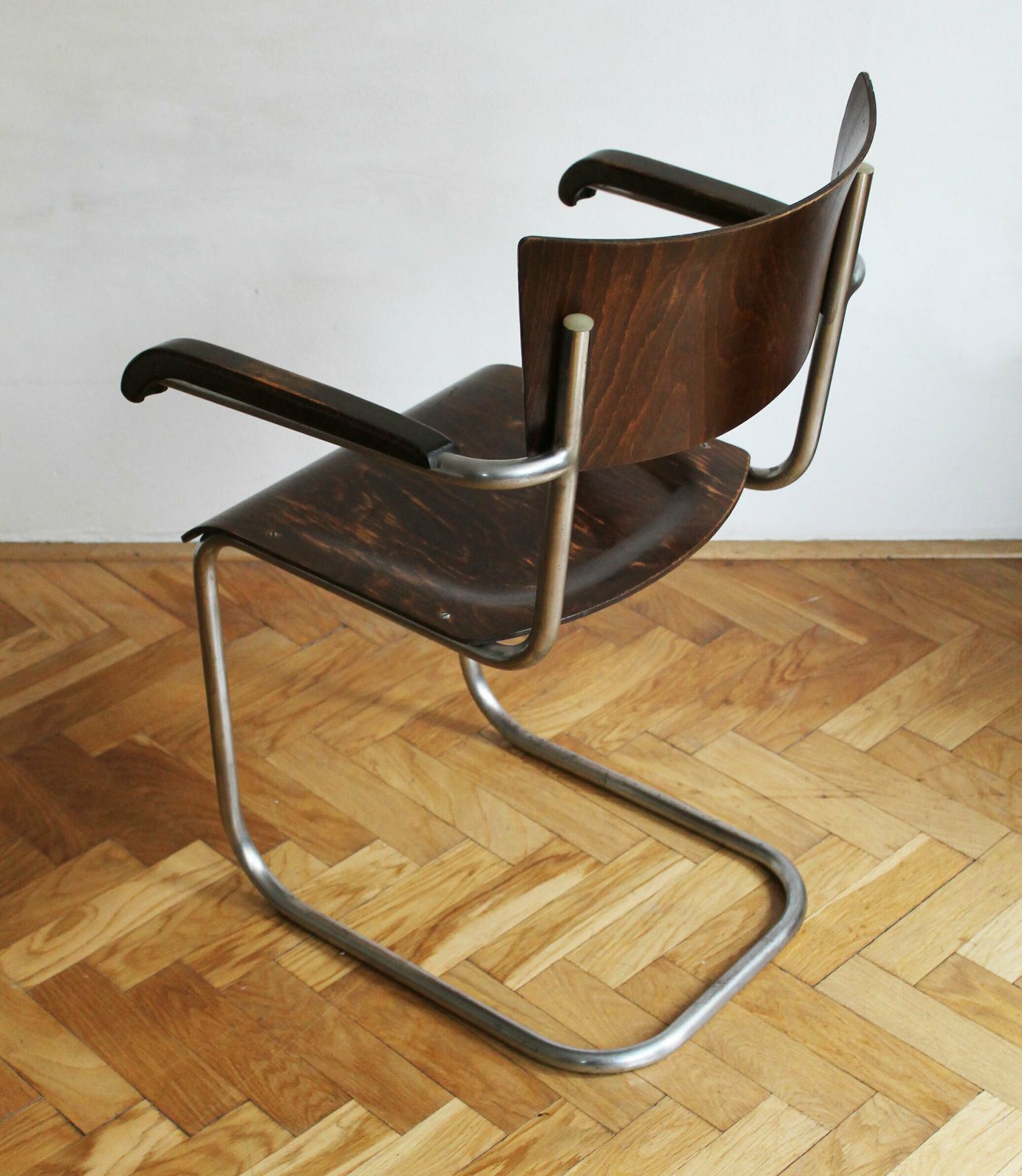 Modernist Cantilever Armchair By Anton Lorenz photo vinterior