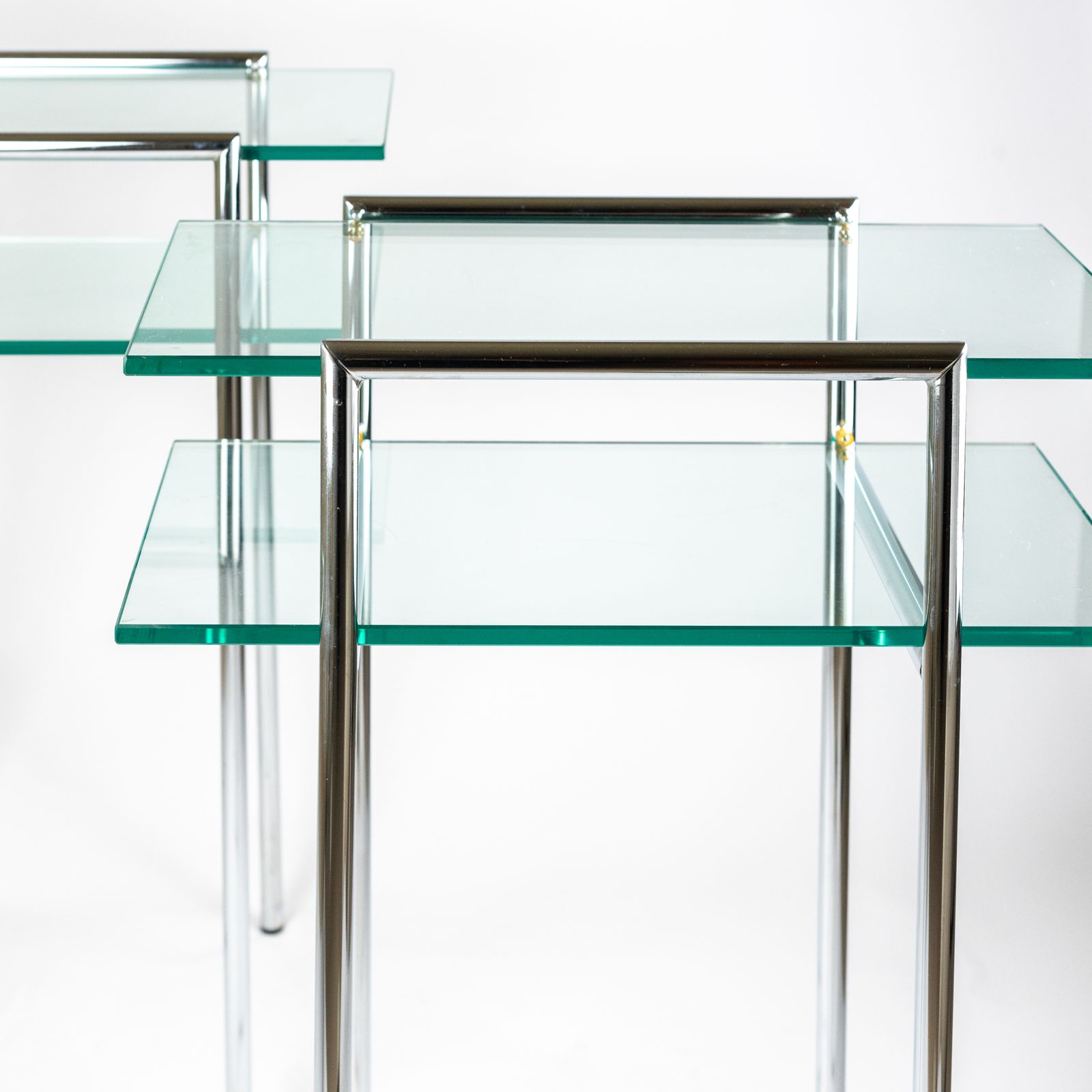 Pair Of Vienna Side Tables By Rodney Kinsman photo buy