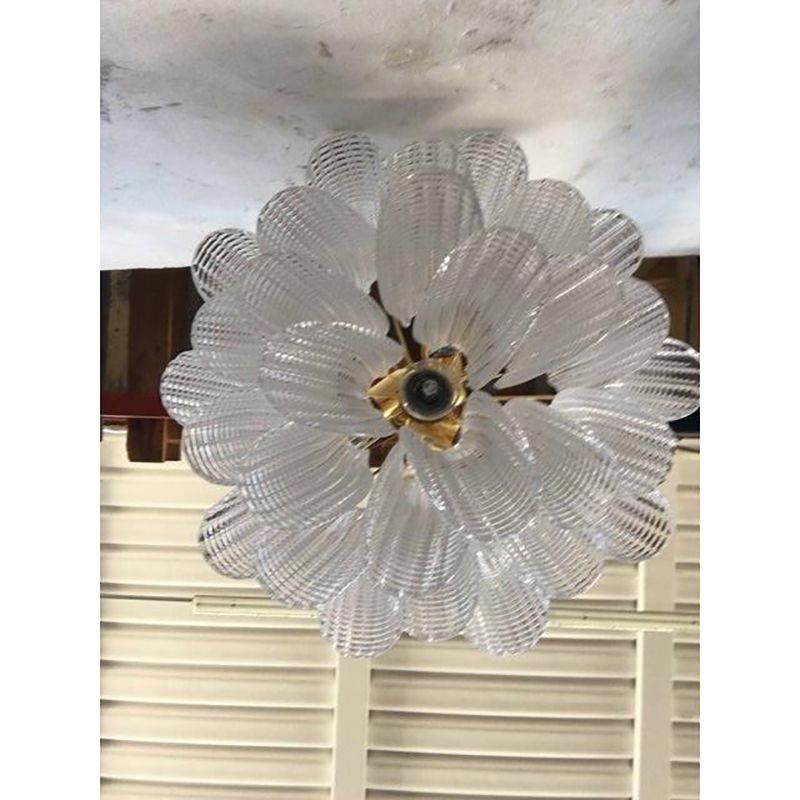 Italian Contemporary Mazzega Style Murano Glass "Selle" Sputnik Chandelier photo Lighting