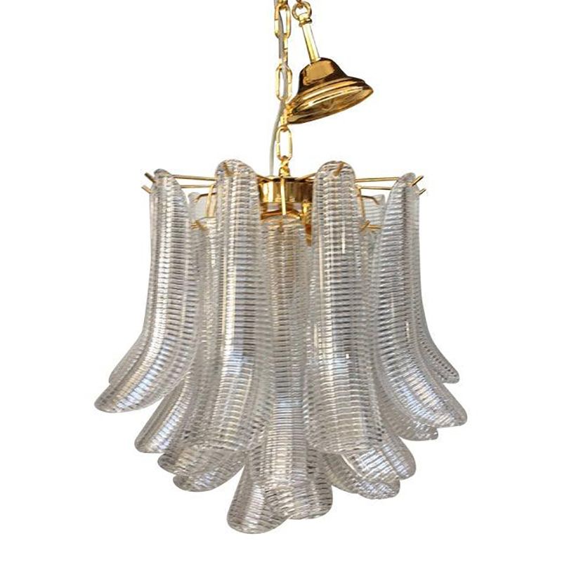 Italian Contemporary Mazzega Style Murano Glass "Selle" Sputnik Chandelier photo vinterior