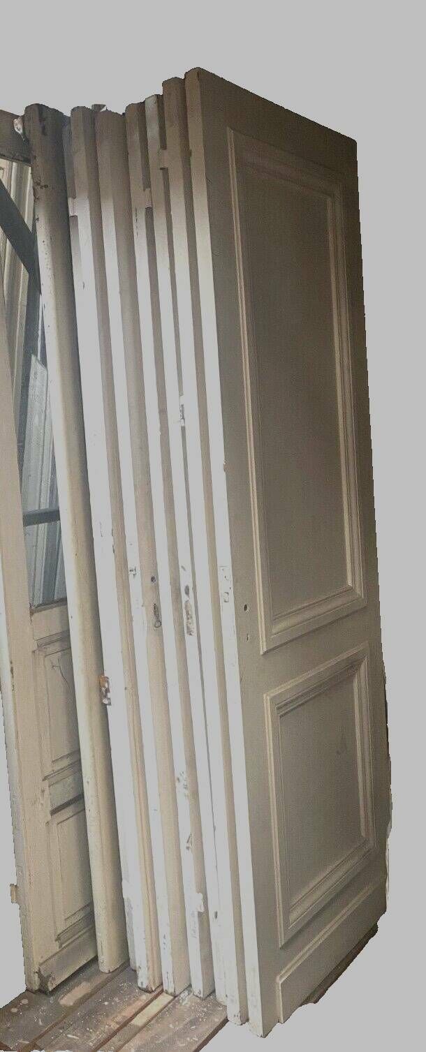 Double Sided Passage Door With Two Molded Panels 20th Century photo buy