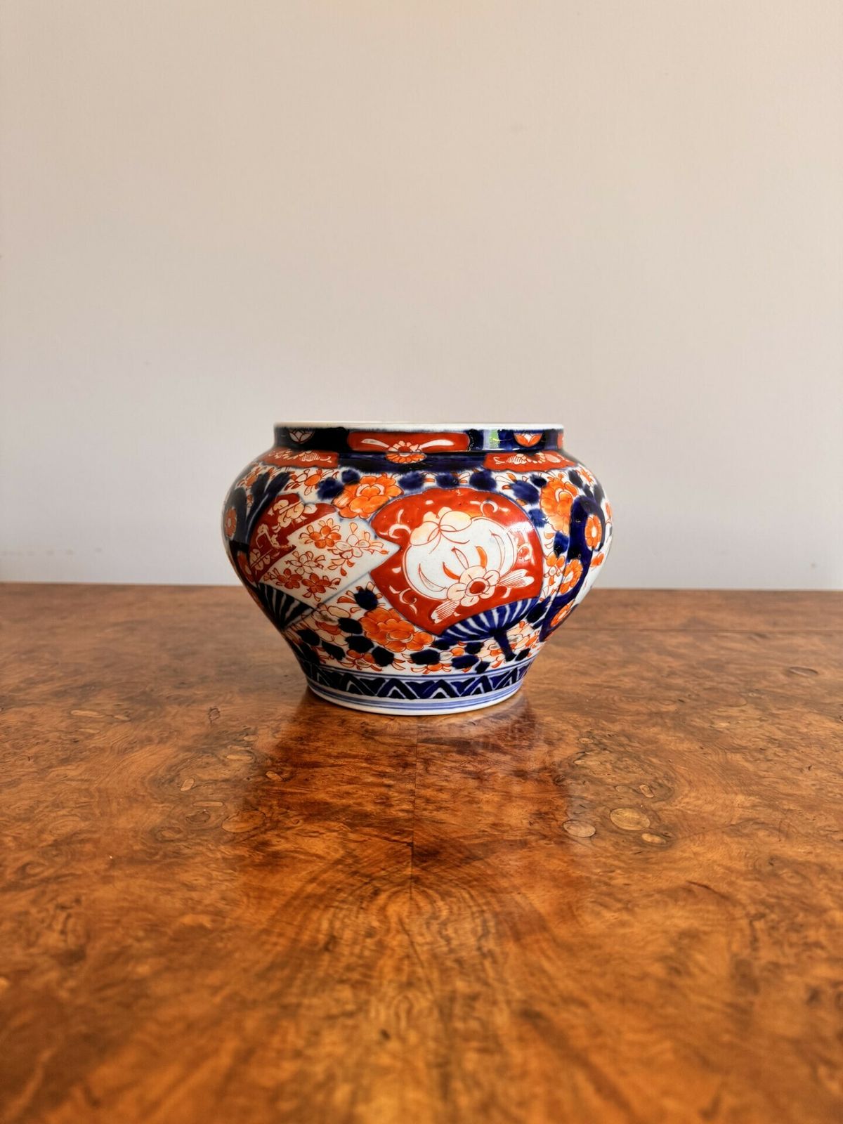 Lovely Antique Japanese Imari Jardiniere photo furniture