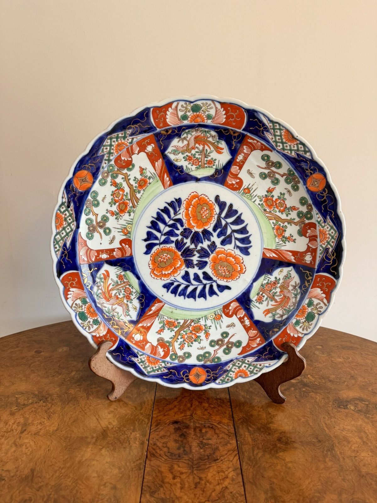 Outstanding Quality Antique Japanese Imari Charger photo Home Decor