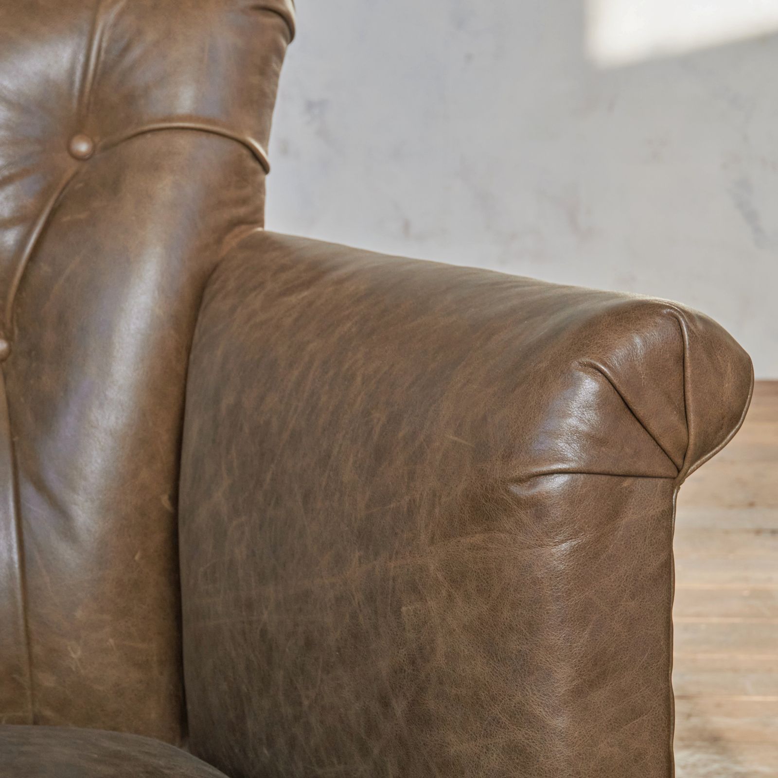 photo vinterior Howard And Sons Woodstock Armchair   Green Leather