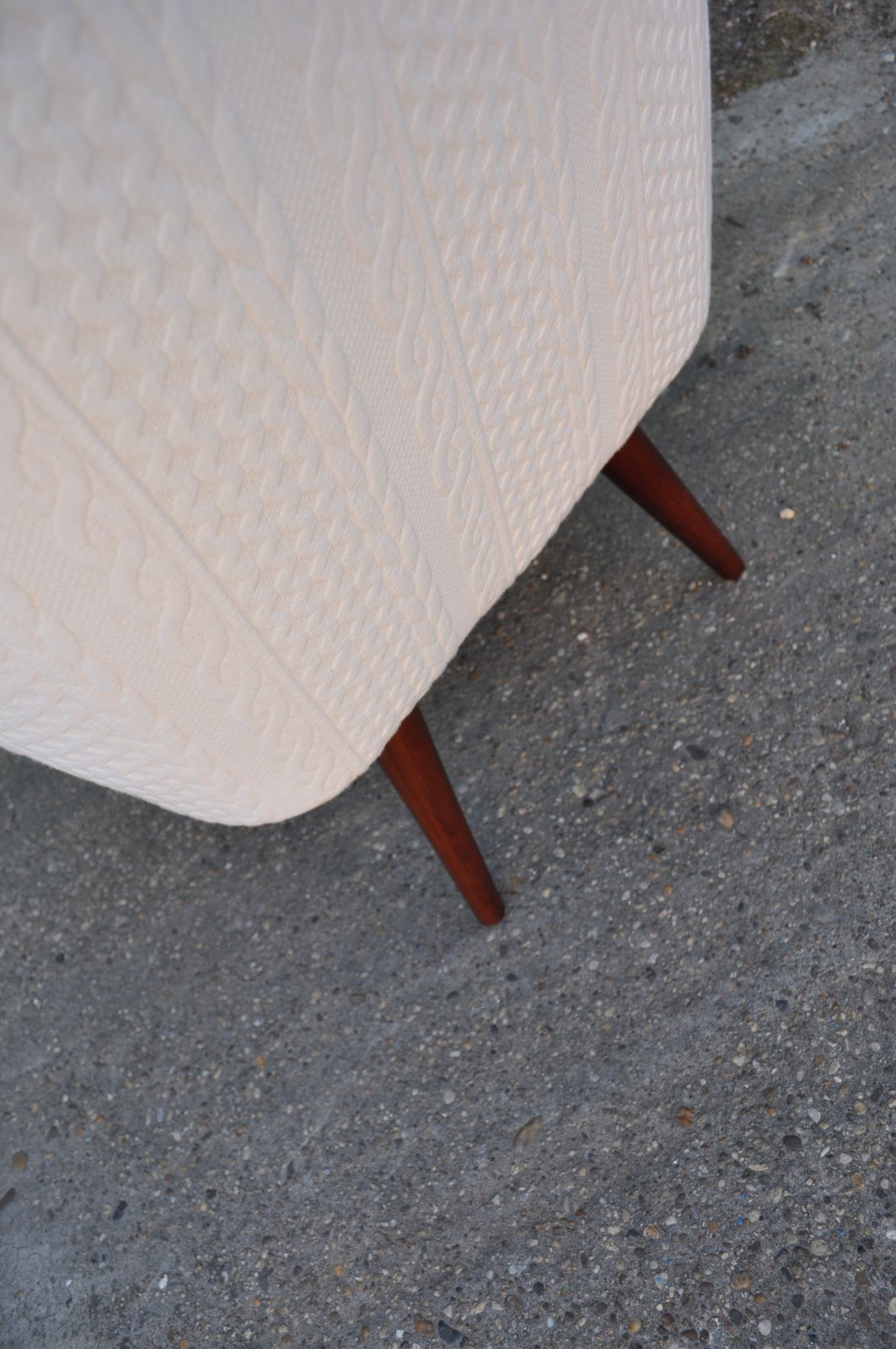 Cocktail Chair With Knitted Fabric photo furniture