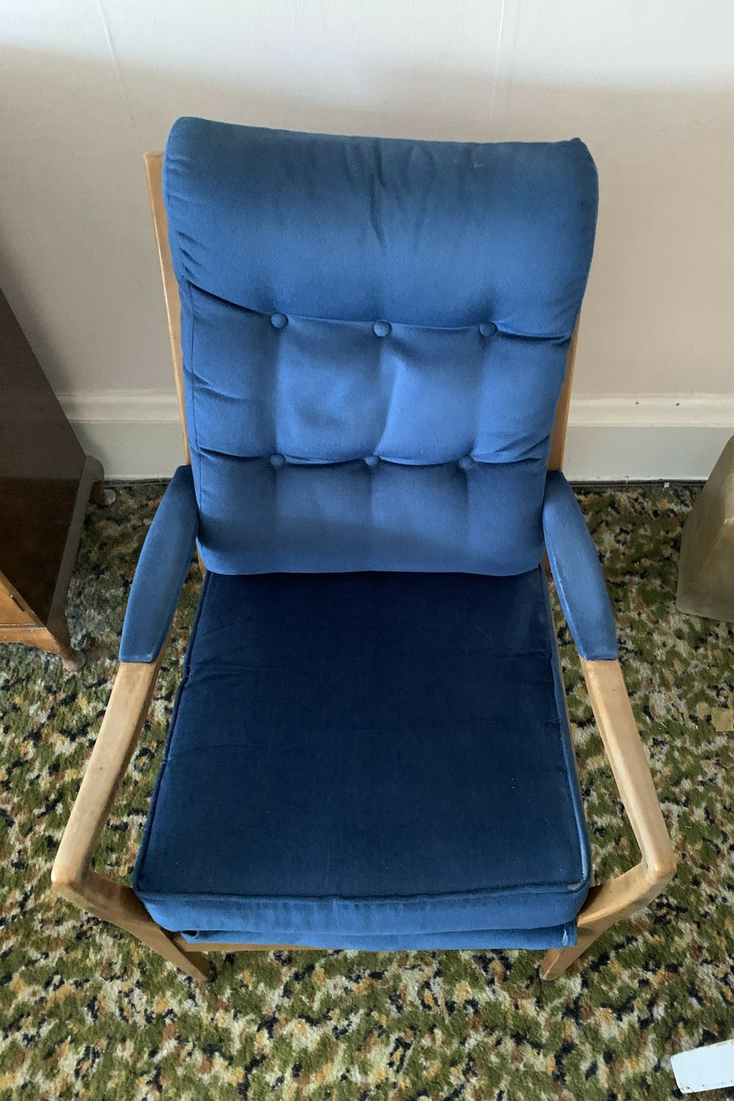 2 X Cintique Armchairs With Refurbished Seat & Back Cushions photo furniture