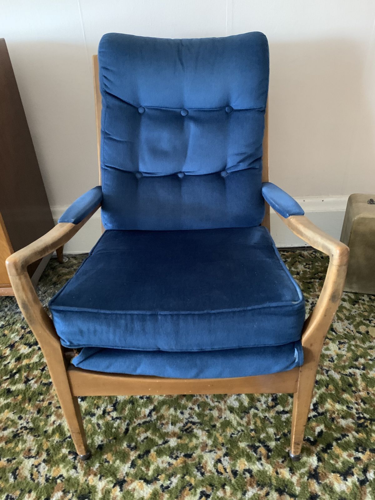 2 X Cintique Armchairs With Refurbished Seat & Back Cushions