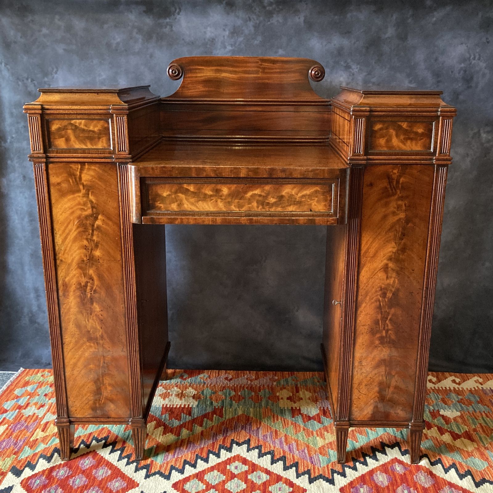 Handsome Mahogany Sideboard Of Exceptionally Small Proportions, Circa 1840 photo furniture
