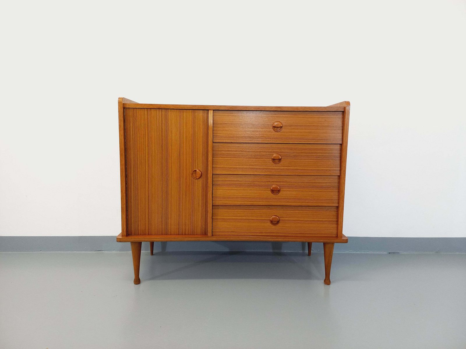 Teak Storage Unit, 1960s, Vintage photo for sale