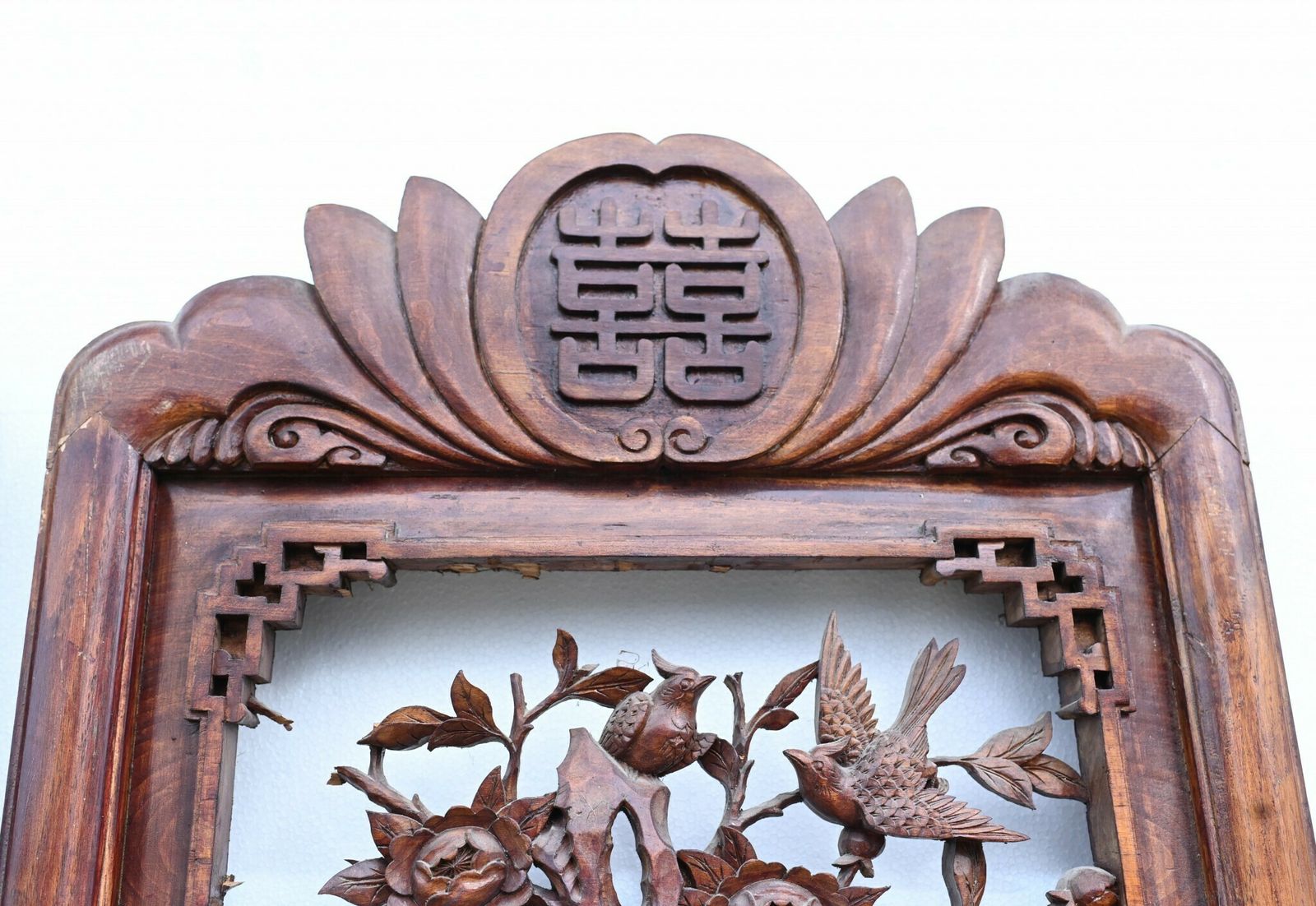 photo buy Set Chinese Carved Panels Screen Room Divider 1880