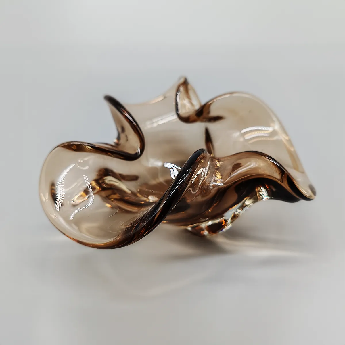 Vintage Ashtray   Catch All In Murano Glass By Flavio Poli   1960s photo for sale