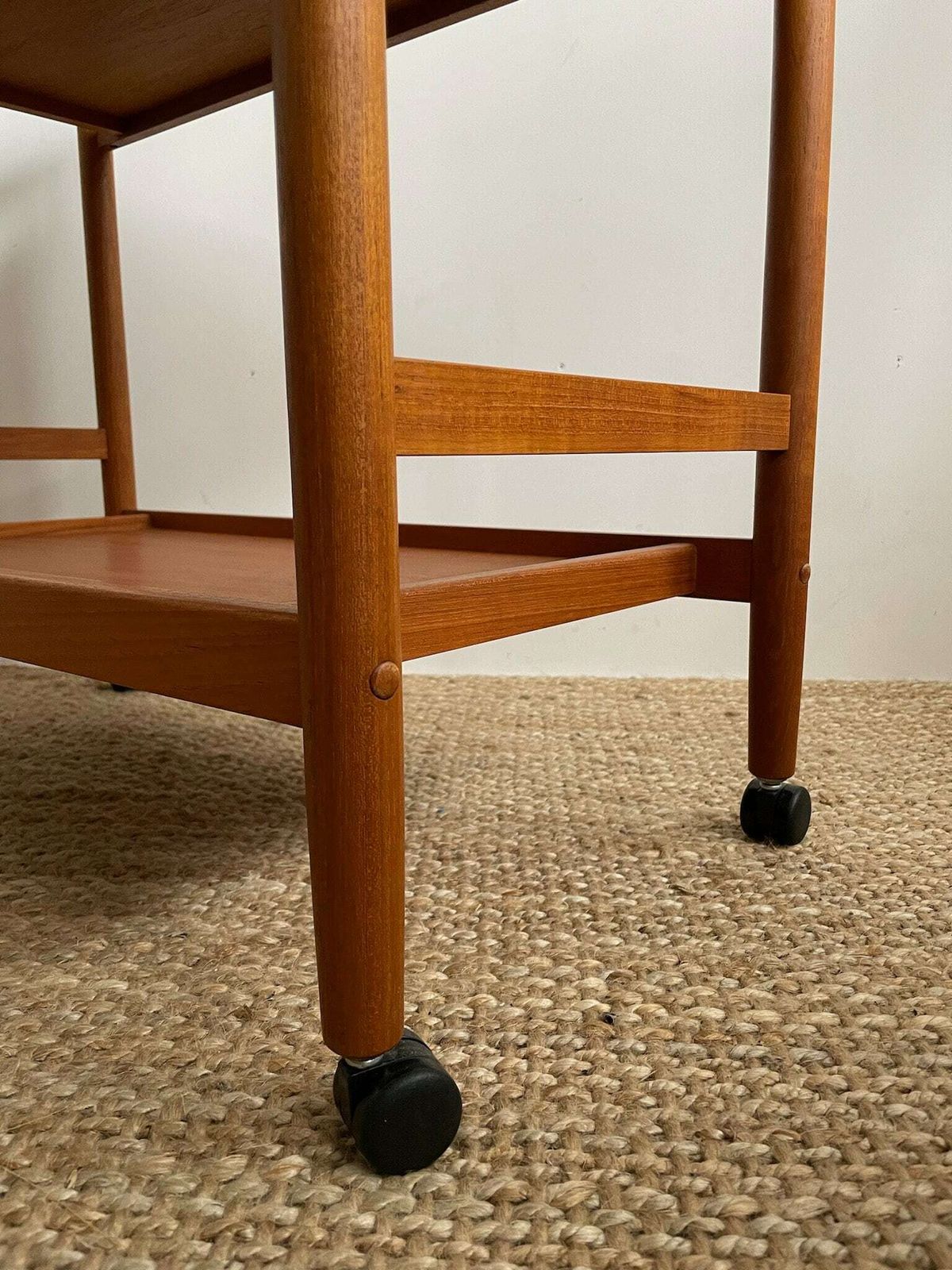 photo furniture Stunning 1960/70s Teak Hostess Trolley Danish Modern Era With Wheels