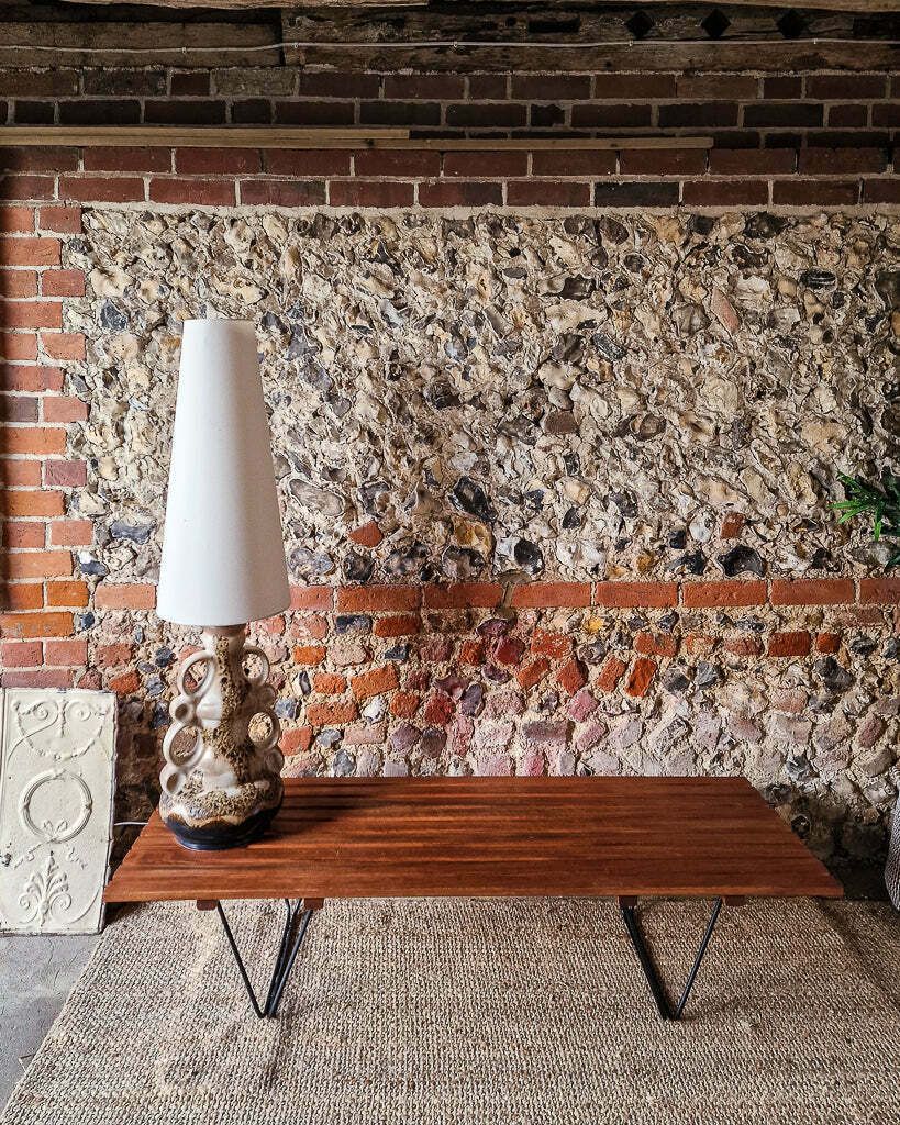photo vinterior Mid Century Teak Coffee Table