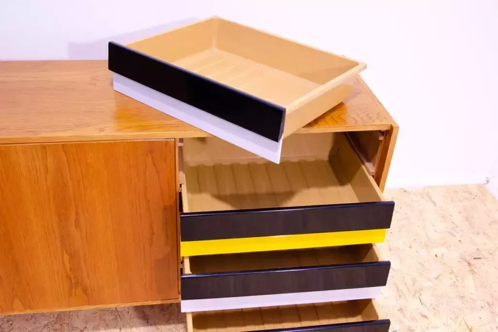 photo vintage Mid Century U 460 Sideboard By Jiří Jiroutek For Interiér Praha, Czechoslovakia