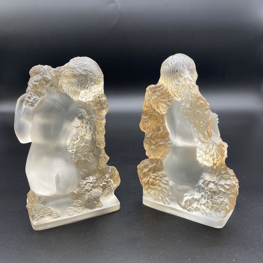 Four  Seasons  Statuettes By R.Lalique photo Home Decor