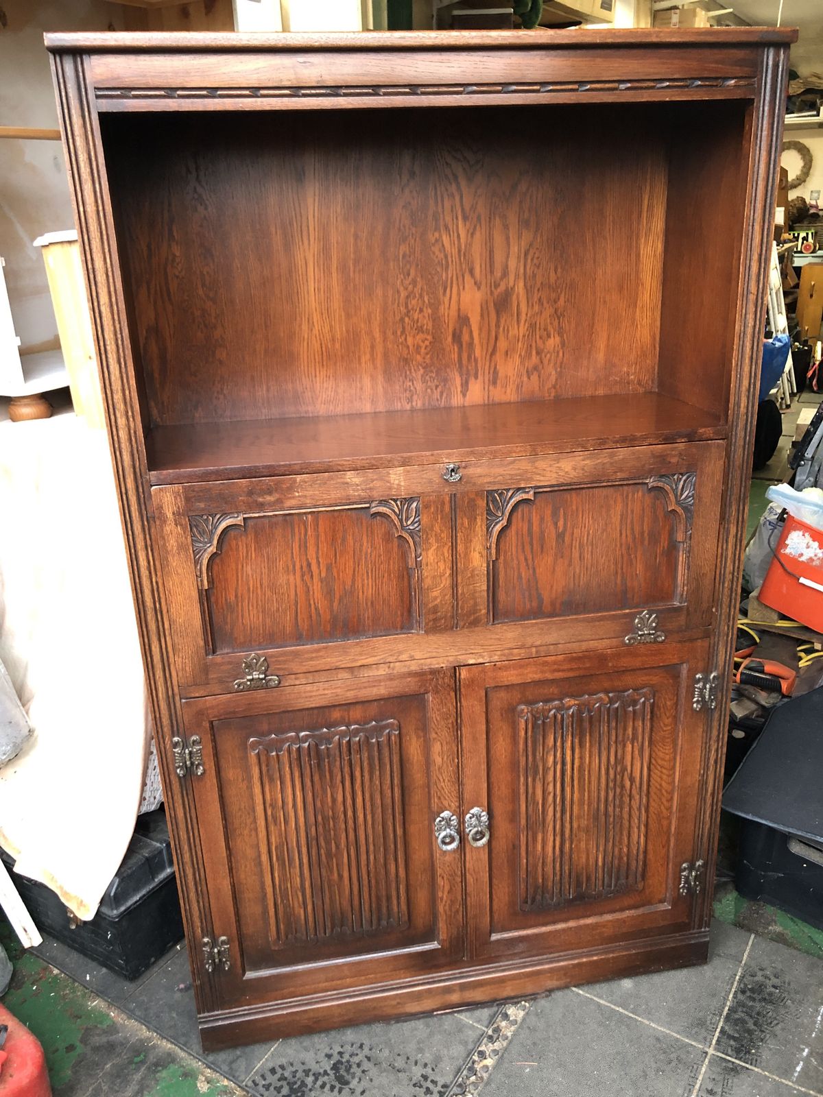 Wood Bros ,Old Charm Cabinet.5ft High,3ft Wide,1ft Deep,Good Condition With Key photo for sale