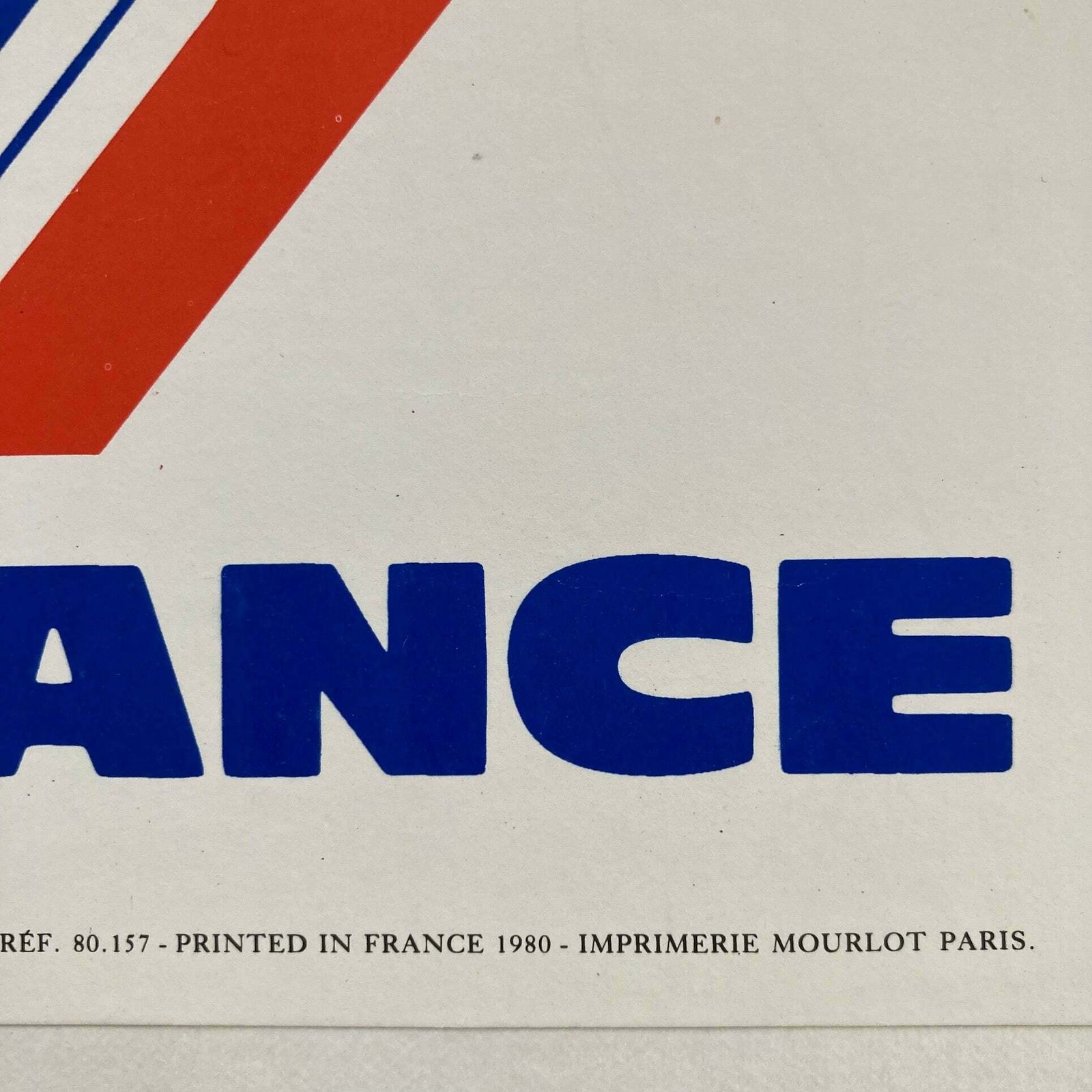 Air France Poster, 1980s, Vintage photo for sale