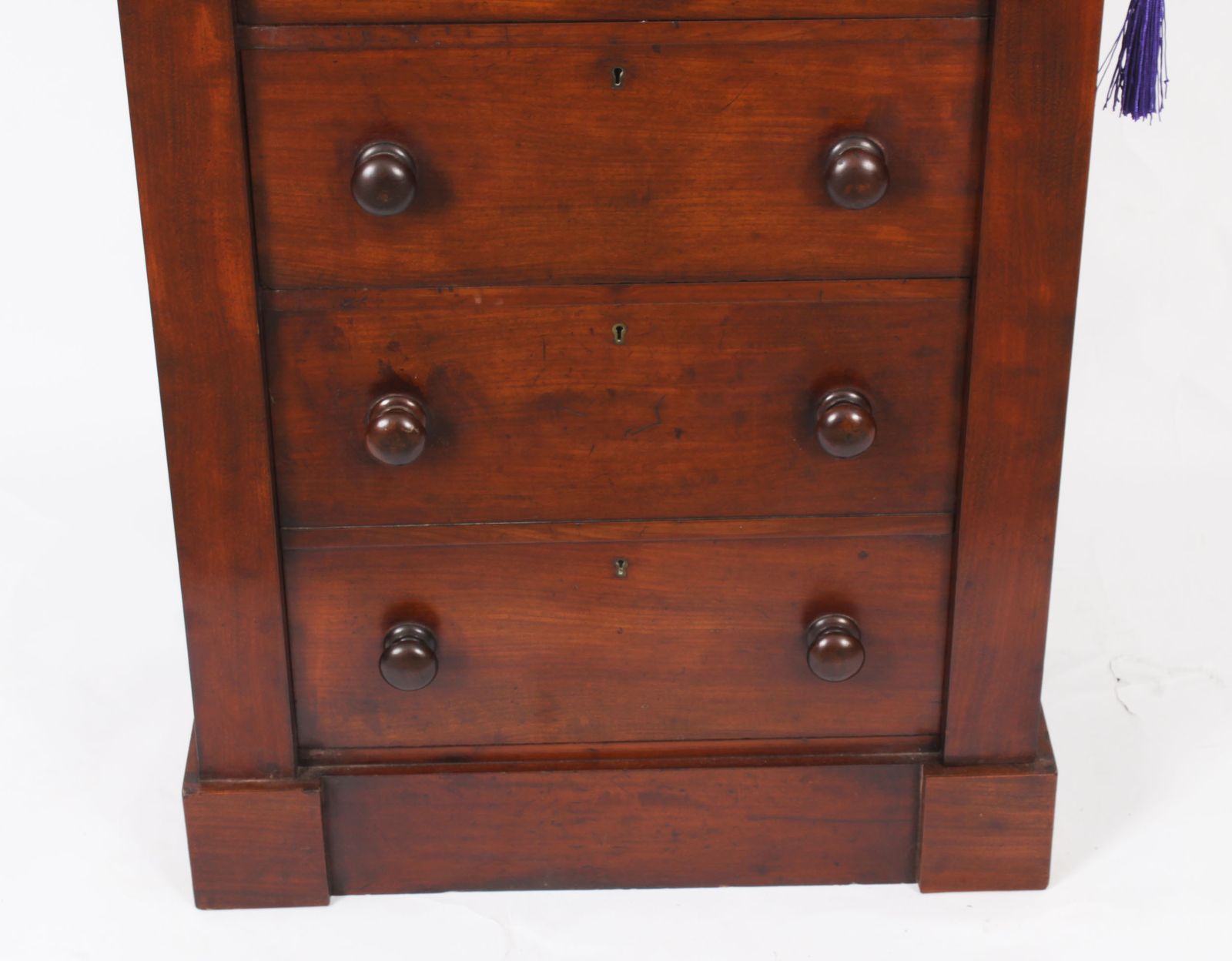 Antique George IV Mahogany  Wellington Chest  C1830 19th Century photo buy