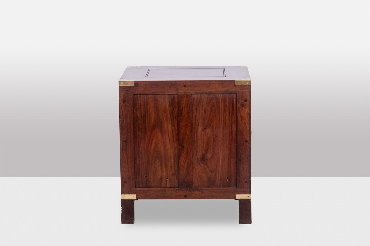 Mahogany Marine Chest Of Drawers. 1950s. photo vinterior