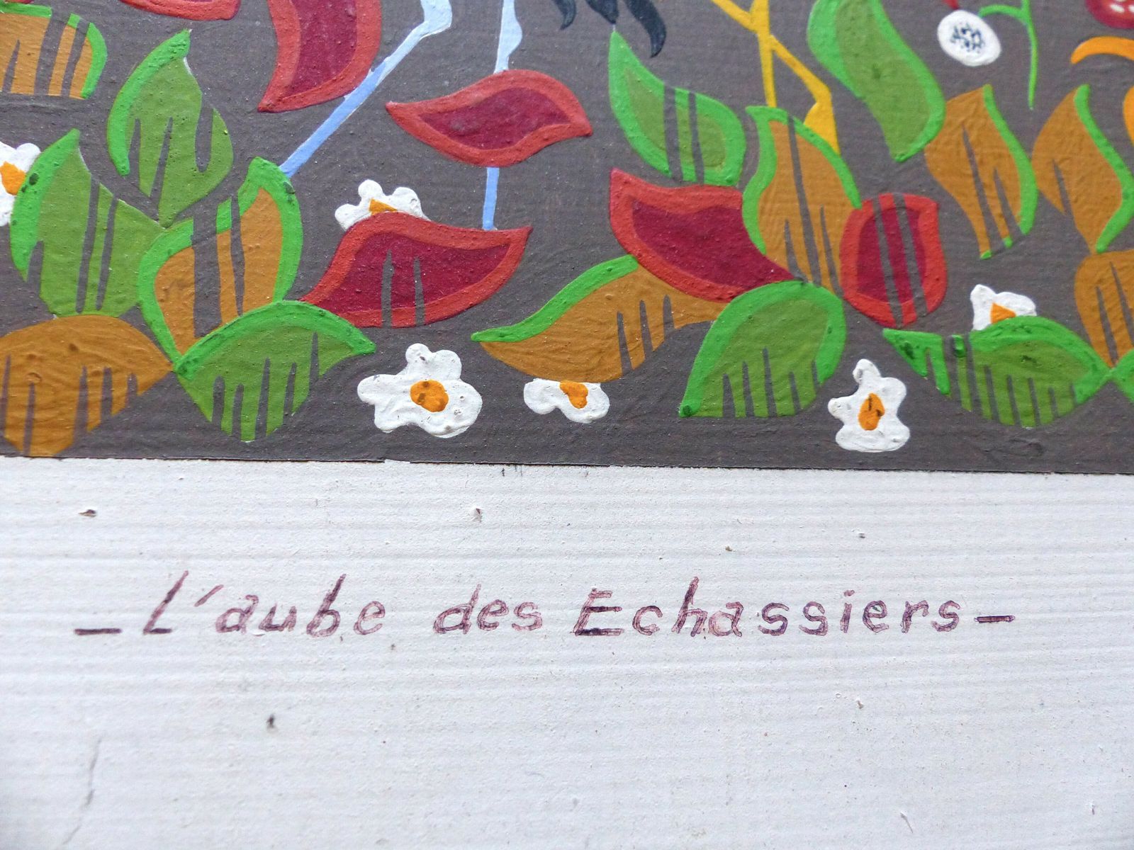 Gouache Preparatory Model Of A Tapestry By Jacques Busque   The Waders At Dawn photo vinterior