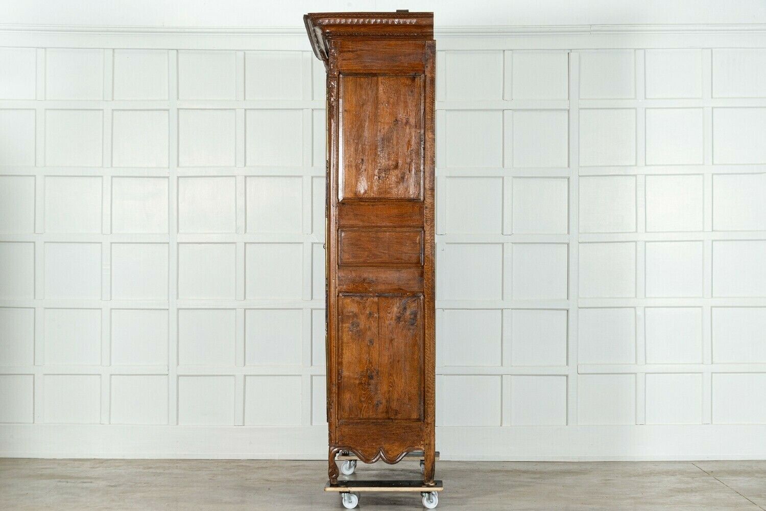 photo furniture Large 18thc French Carved Walnut Armoire