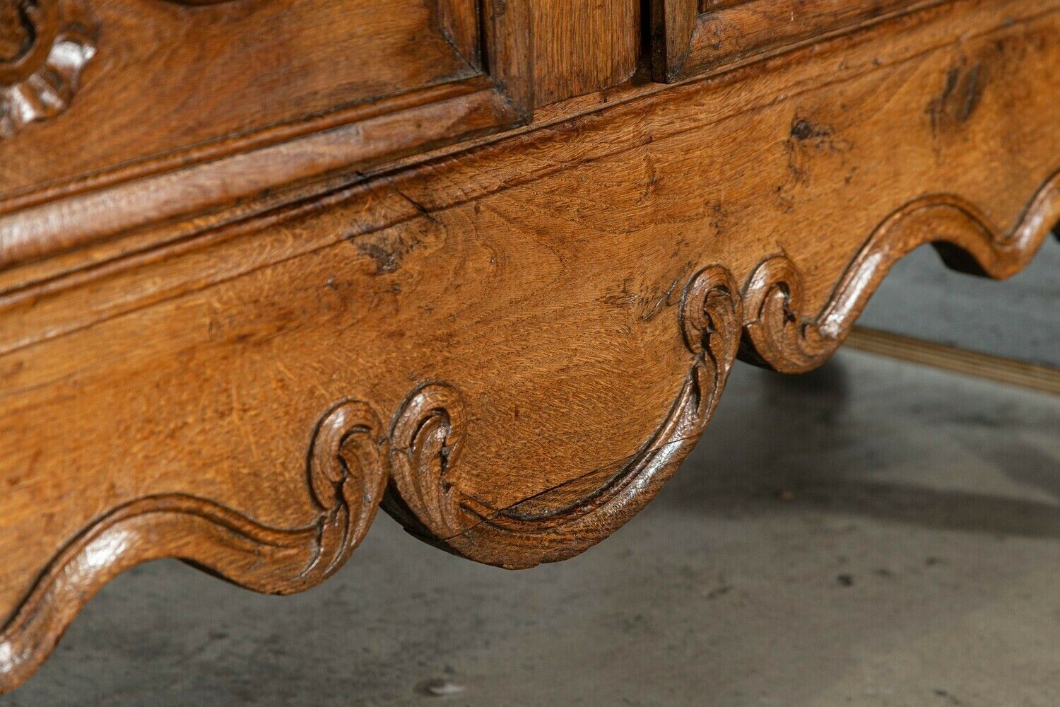 photo buy Large 18thc French Carved Walnut Armoire