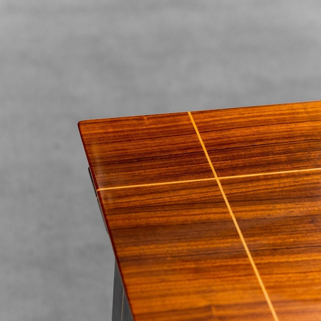 1970s Vintage Modern Wooden Metal Dining Table photo buy