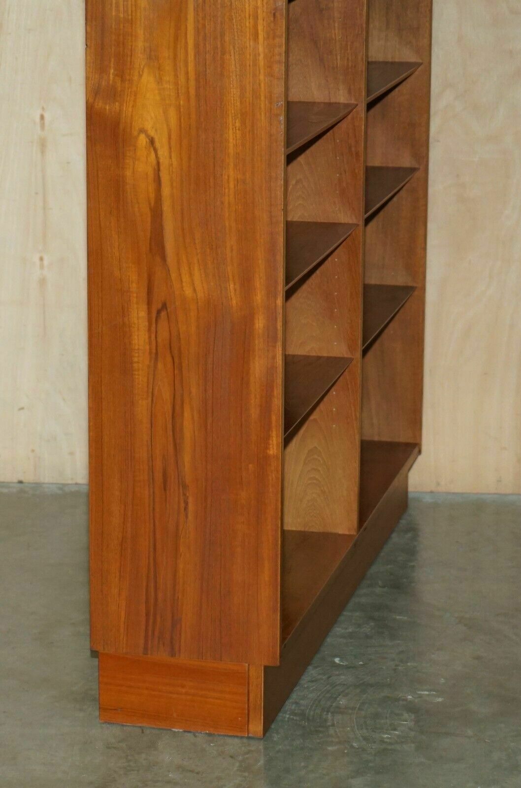 6500.0 Pair Of Large Mid Century Modern Poul Hundevad 1960's Danish Teak Open Bookcases photo
