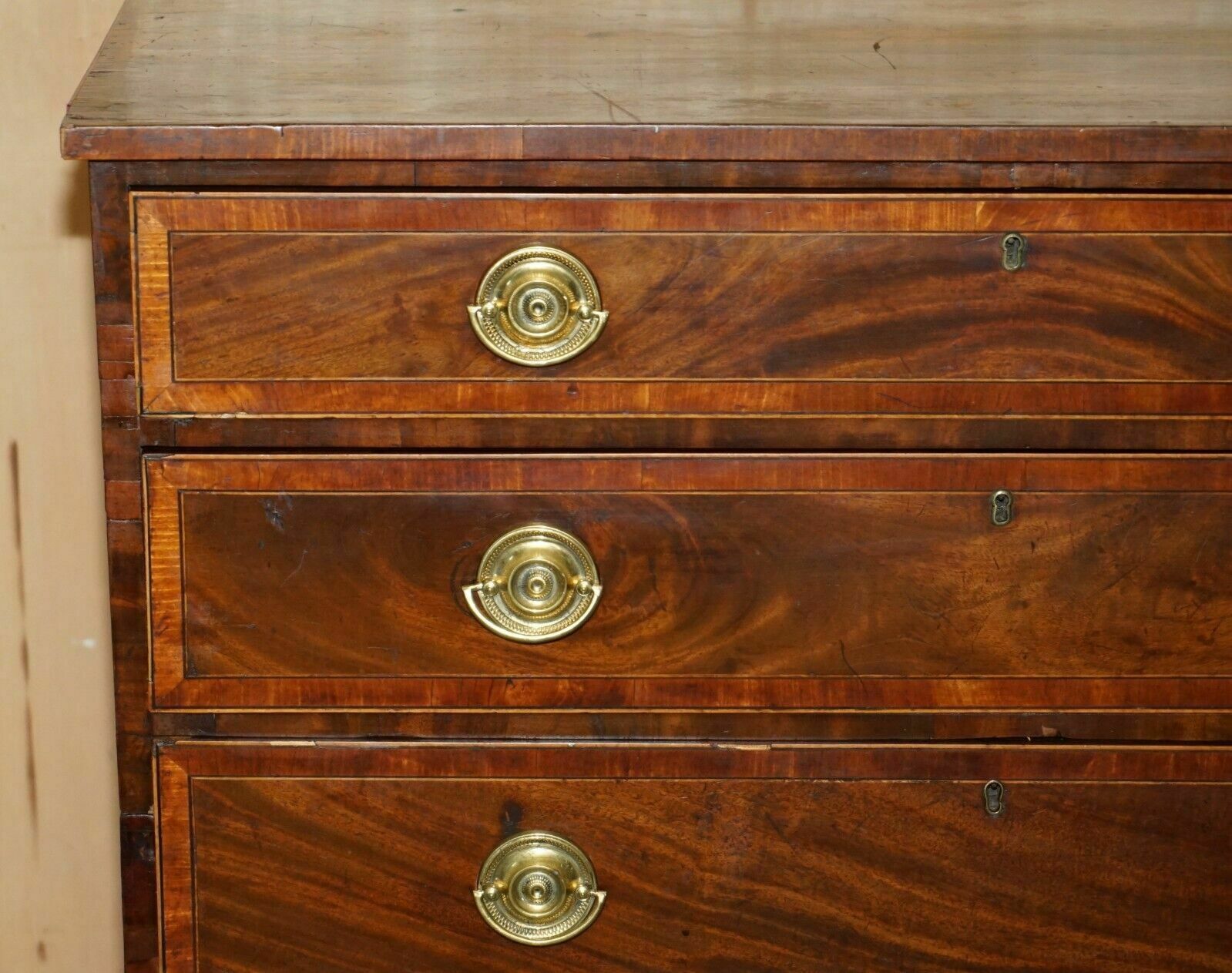 Antique George III Bachelors Chest Of Drawers Attributed To Gillows Of Lancaster photo Furniture