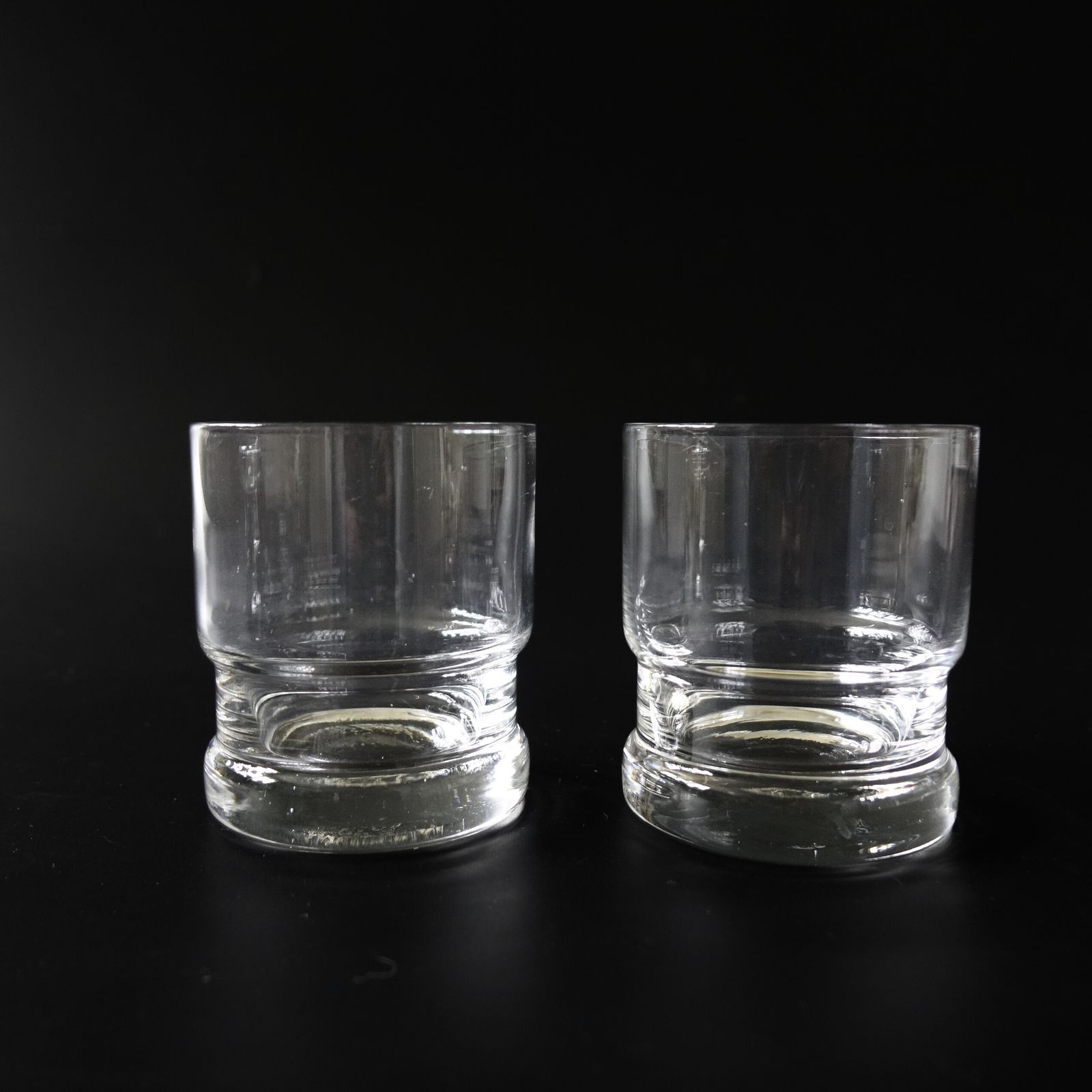 Retro Small Short Selter Glass From älghult Sweden Mid Century. Set Of Five. photo 190.0