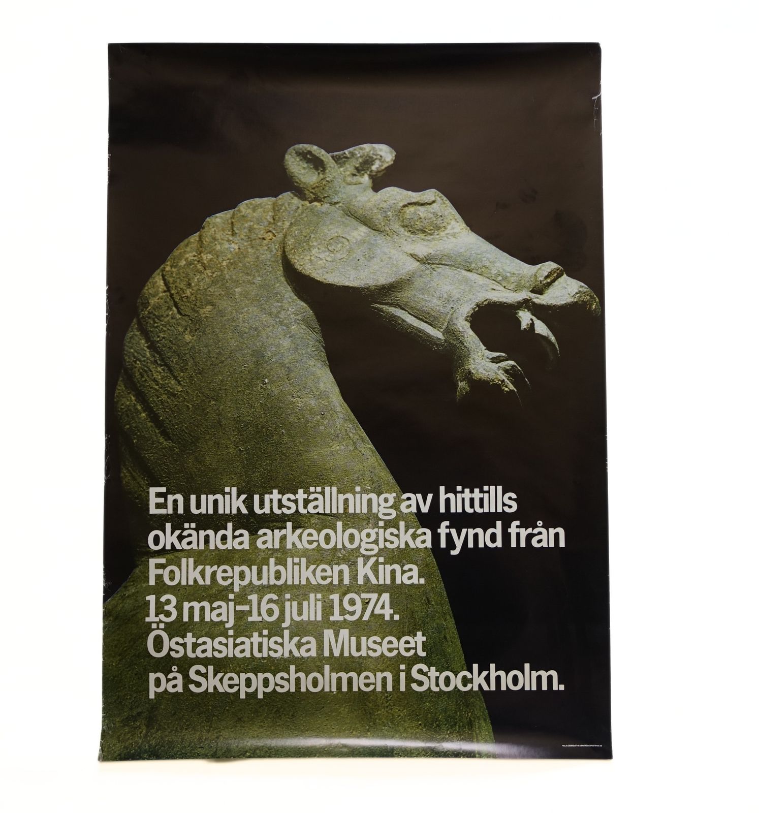 Original "Moderna Museet" Posters Of Exhibitions 1970 80s Various Artist