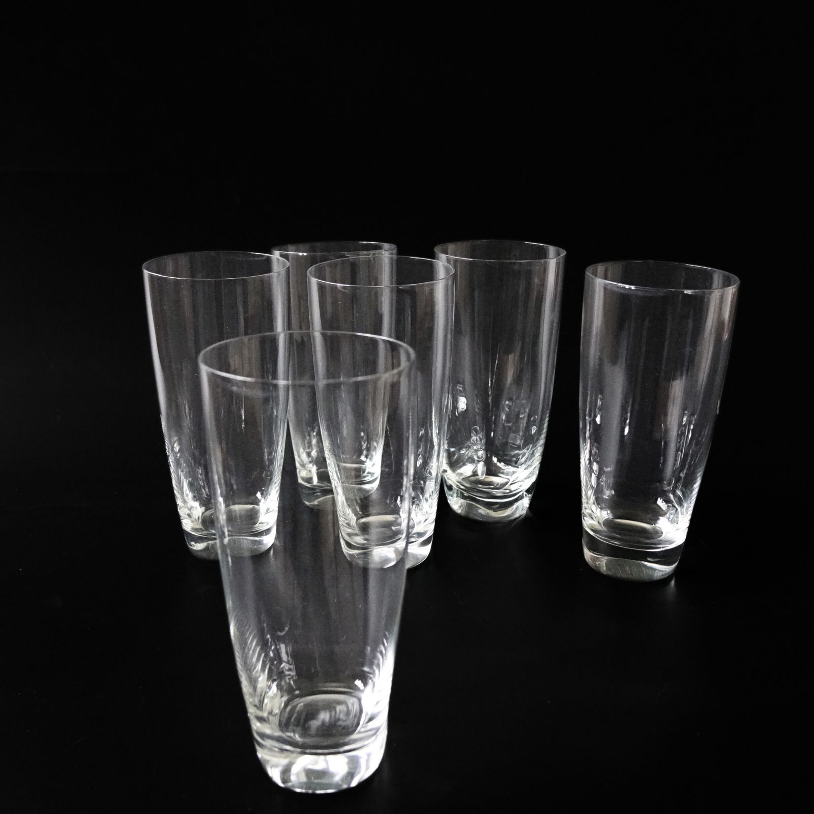 Vintage Large Cocktail Glass High Glass. From Sweden. Set Of Six. photo Home Decor