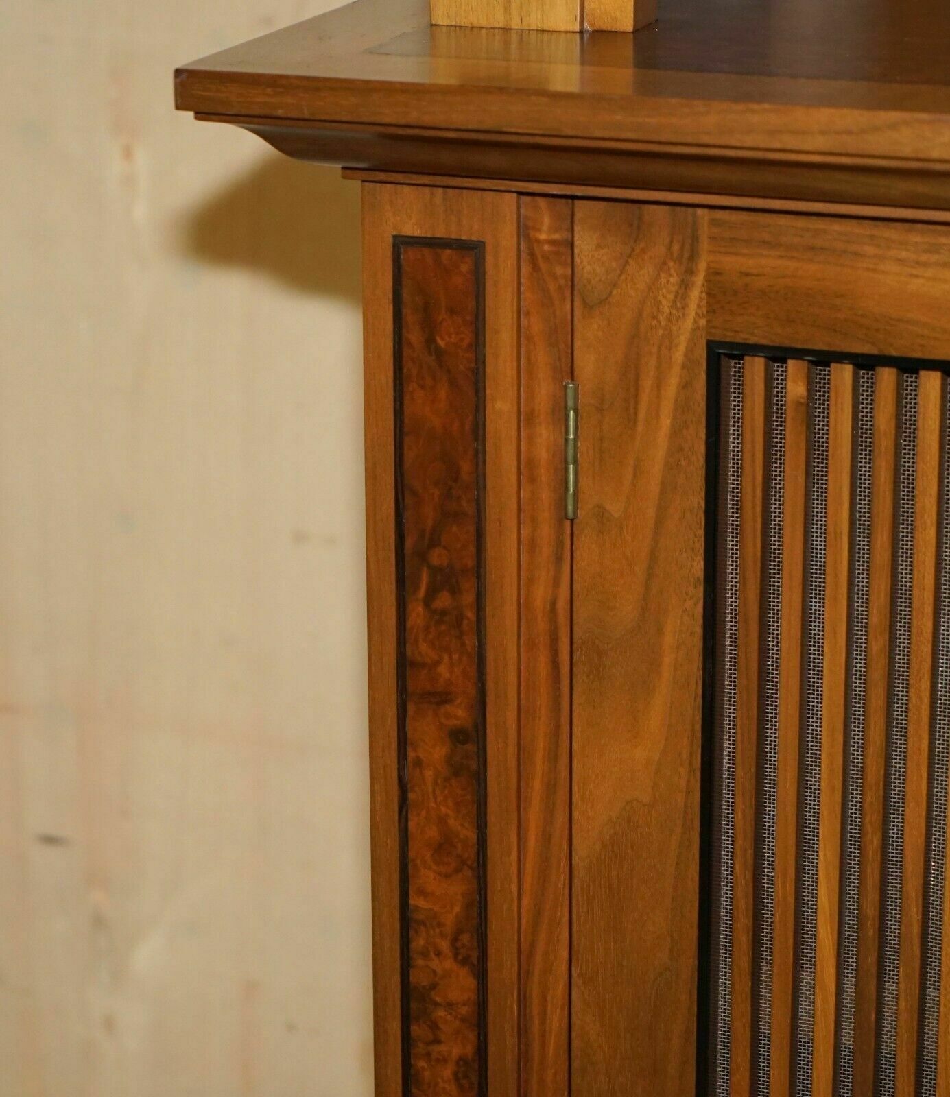 Pair Of Very Large 2.6 Meter Tall Burr Walnut David Linley Library Bookcases photo buy