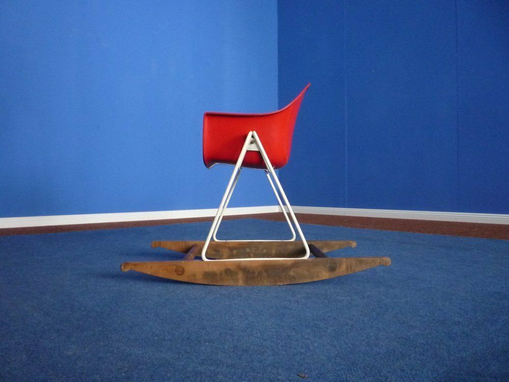 Children's Rocking Chair By Walter Papst For Wilkhahn, 1950s photo for sale