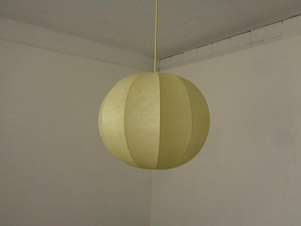 Cocoon Pendant Lamp From Friedel Wauer For Goldkant, Germany, 1960s photo Lighting