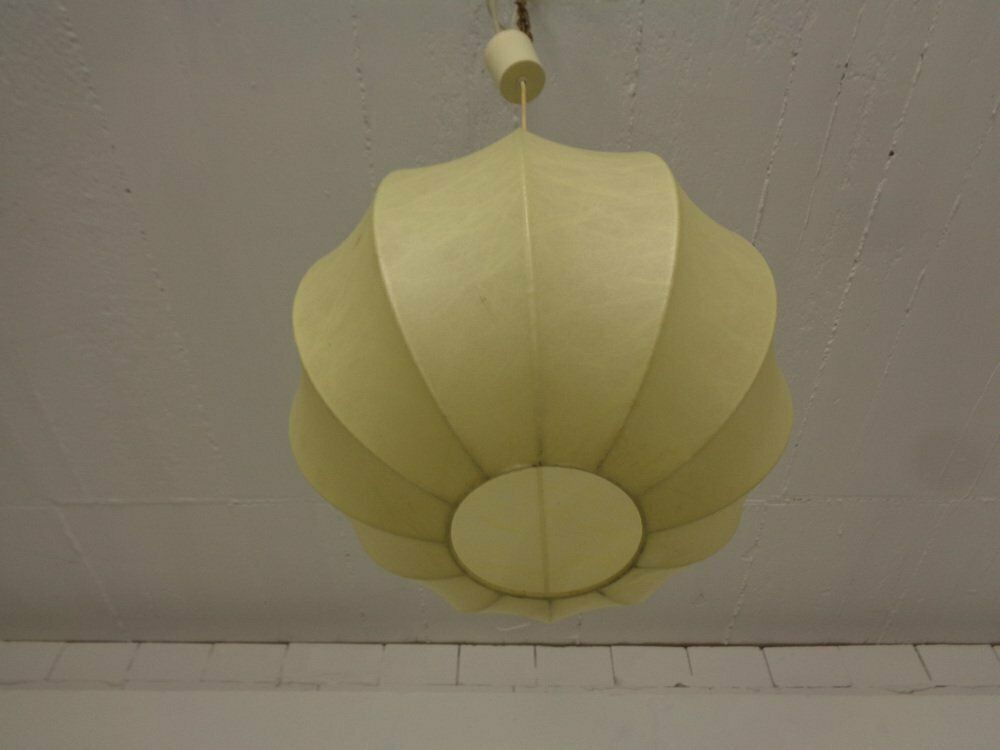 Cocoon Pendant Lamp From Friedel Wauer For Goldkant, Germany, 1960s photo buy