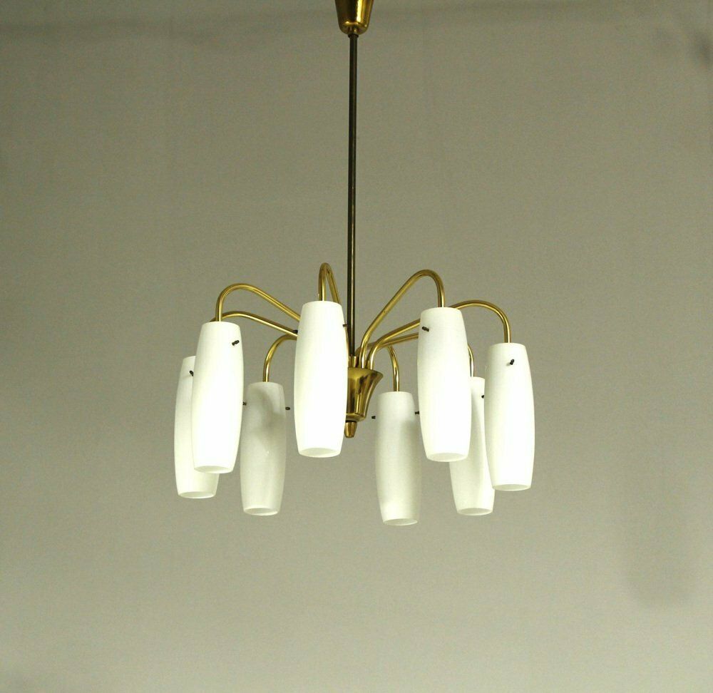 photo furniture Brass Pendant Light, Austria, 1960s