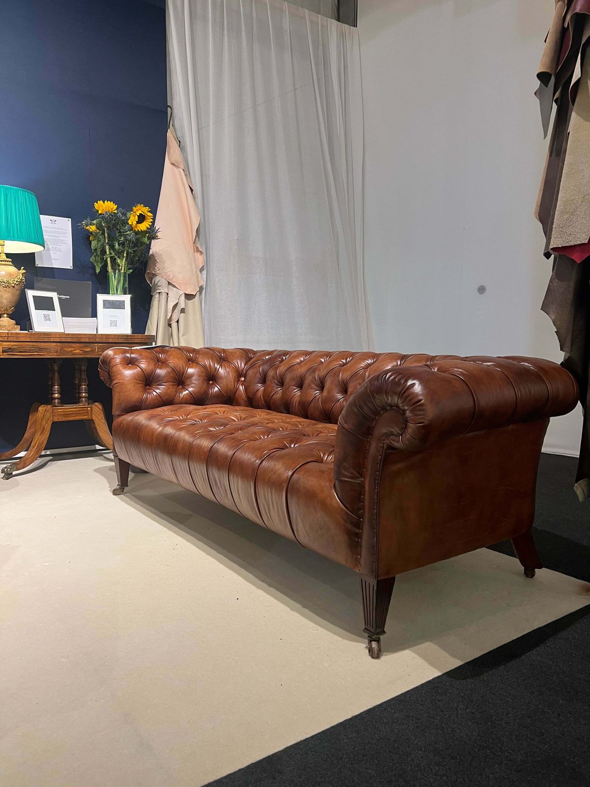 Antique 19thc Chesterfield Sofa By Hamptons Of Pall Mall photo 13750.0