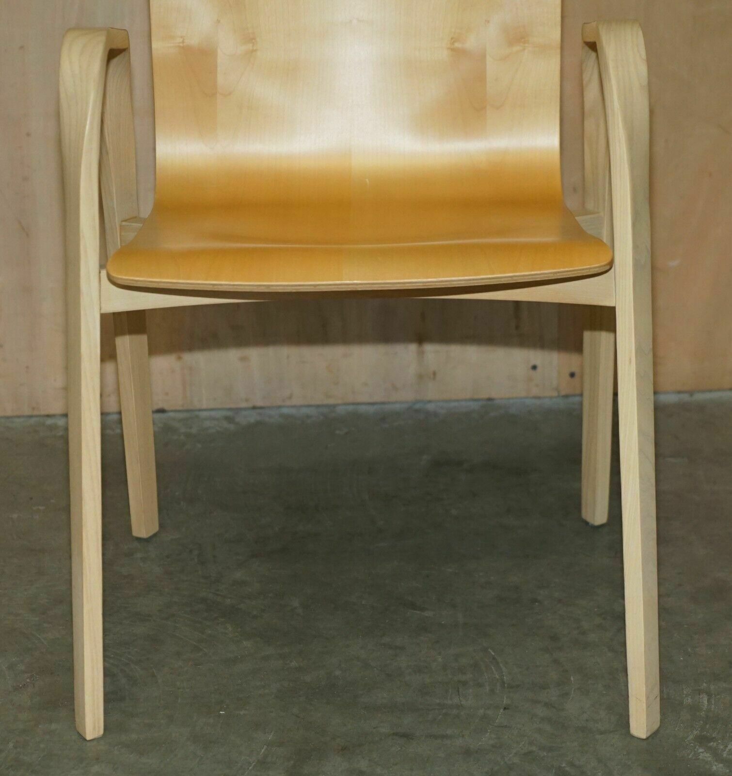 photo for sale Four Cirene 03 Dining Armchairs Designed By Vico Magistretti For De Padova
