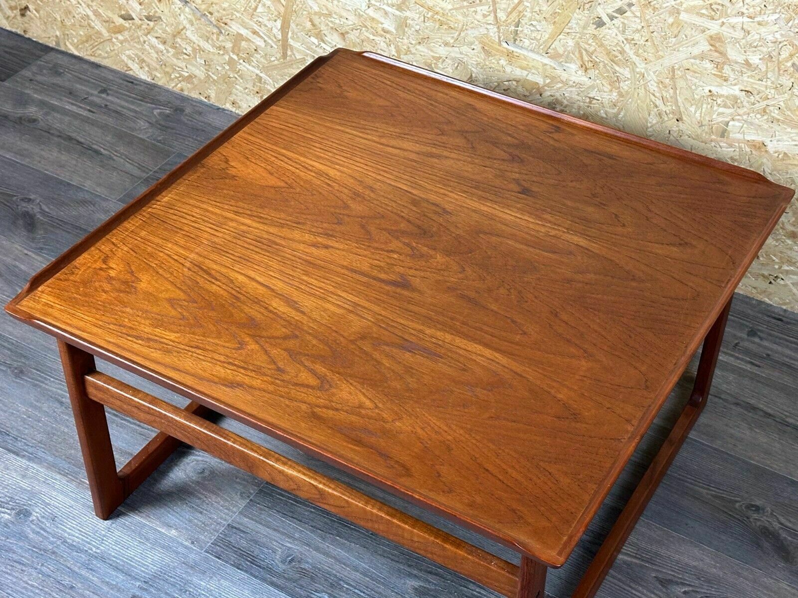 60s 70s Teak Coffee Table Kubus By Jalk Vodder Andersen For Dyrlund Denmark photo buy