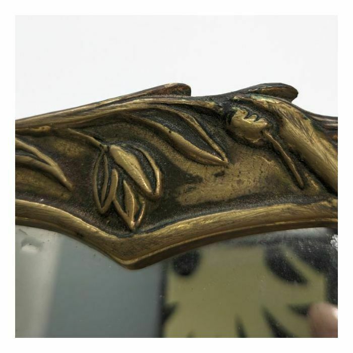Art Nouveau Bronze Table Psyche Mirror photo buy