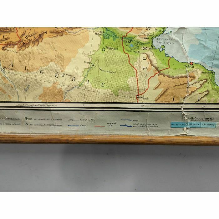 Old Physical Map Of Europe, 1940s photo 938.0